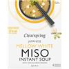Clearspring Mellow White Instant Miso Soup with Tofu 40g