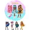 lrsweetdesign Rainbow High, 20 cm, 8 cm, decorazione per torte, (carta zuccherata)