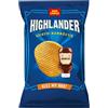Generico San Carlo Highlander Patatine Gusto Barbecue, Confezione Multipack 40 x 25g, Kiss My BBQ