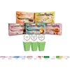 CHANCE kit confetta 6 kg ciocopassion + box pois + etichette segna gusto + bigliettini (VERDE POIS)