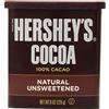 Hershey's Cocoa, Unsweetened, 8-Ounce Container