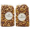 CIMINA DOLCIARIA CIMINA - 2 Confezioni di Nocciole tostate da 0,5 kg cad, Nocciola della Tuscia Tonda Genile Romana, calibro 13/15