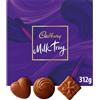 Cadbury Vassoio per il latte e cioccolatini assortiti, set regalo per compleanni, anniversari e occasioni speciali, 360 g (confezione da 1)