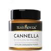 ITALIA SPEZIE Cannella di Ceylon in polvere - Barattolo da 100 g - Primissima Qualità - cannella macinata - Italia Spezie