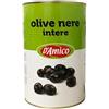 Generico D'Amico - Olive Nere Intere da 4100 grammi