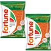 Generic Lenticchie della Fortuna (pacchetto da 2 x 500g) (Red Lentils/Masoor Split)