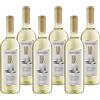 Giordano Vini - Set Vino 6 Bottiglie 4500ml, TOSCANA IGT 2024 BIANCO SELVATO, Vino Bianco Pregiato Da Regalare, Confezioni Vino Degustazione Italia L'Anima Bianca della Toscana