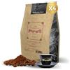 Caffè Pontevecchio Firenze Caffè Macinato Moka 4x250g - Miscela Artigianale 80% Robusta 20% Arabica - Gusto Intenso con Note di Cioccolato e Frutta Secca - Per Moka - Made in Italy - CAFFÈ PONTEVECCHIO FIRENZE