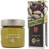 Sicilia Bedda - Crema Dolce da Spalmare con Cioccolata di Modica IGP Gr. 100 - Gustosa IDEA REGALO (Crema al Pistaccho Gr. 200 con Cioccolata al Pistacchio)