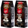 Caffè Europa - Caffè in Grani Tostato a Legna 70% Arabica 30% Robusta, Tostatura Artigianale Lenta - Gusto Delicato e Aroma Intenso - Per Macchine Automatiche e Moka - 2 kg