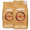 Lavazza Caffè Qualità Oro, Caffè in Grani, 2 Confezioni, 2 x 1000g