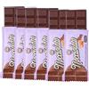 Generico Choco Zero Tavolette di Nocciolato Fondente Senza Zuccheri Aggiunti 25g 121 Calorie Cioccolato Senza Zucchero per Spuntino Palestra Senza Glutine Low Carbs