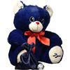 Perugina Baci Perugina Cioccolatini Fondenti Ripieni al Gianduia e Nocciola Intera Maxi Orso Peluche 100 g