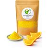 COSI NATURALE 100% Polvere di arancia Naturale Disidratata per Dolci Bevande Infusi e Aromatizzazioni ideale per insaporire acqua e preparazioni gourmet senza zuccheri aggiunti (50g)