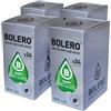 Generico SET 96 BOLERO DA 3 GRAMMI Apple Preparato istantaneo polvere solubile in bustine Sticks per Bevande con Stevia e Vitamina C e Senza Zucchero ideale per fitness e diete