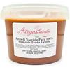 Artegustando-Pasta di Nocciola Pura 100% - Nocciola Tonda Gentile Piemonte - Senza Glutine - Per Dolci, Creme, Gelati - 250g, 500g, 1 kg (500g)