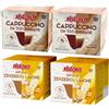 Generico Set 80 Capsule Ristora Compatibili con le Macchine ad uso domestico Nescafè®* Dolce Gusto®* 40 Cappuccino da zuccherare 40 Infuso Zenzero e Limone