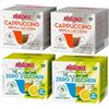 Generico Set 80 Capsule Ristora Compatibili con le Macchine ad uso domestico Nescafè®* Dolce Gusto®* 40 Cappuccino senza lattosio 40 The al limone da zuccherare