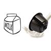 KICKKICK Capsule Bevanda Solubile Al Latte Compatibili con Nescafè Dolce Gusto (32 Capsule)