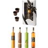Generico Cofanetto Regalo con Liquore da 100 ml e Bicchierini di Cioccolato Fondente | 4 Varianti: Bombardino, Pistacchino, Caffettino, Grappa Invecchiata - Idea Regalo (Caffettino) festa del papà