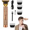 Generic Tagliacapelli per rasoio elettrico - Tagliacapelli per uomo | Strumenti professionali per tagliare i capelli, kit per toelettatura da uomo, tagliacapelli retrò ricaricabile per uomini, donne e bambini
