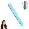 Aicoyiu Mini ferro arricciacapelli a doppio scopo, piastra per capelli e bigodino 2 in 1, ferro arricciacapelli portatile senza fili per donne, mini ferro arricciacapelli USB a doppio scopo (blu)