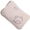 Generic Scaldino elettrico ricaricabile in morbido tessuto, dispositivo portatile per il comfort di mani e corpo, fornisce calore lenitivo per le giornate fredde, ideale per attività indoor e outdoor