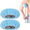 plplaaoo Imbottitura per Stampelle da Braccio per Camminare,2 Pezzi Cuscinetti Ascellari per Stampelle, Fodere per Cuscini con Manico Morbido Blu Accessori per Impugnature Ascella, Ascella in Schiuma Morbida