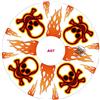 SuperSpokeGuard.com 22'' Copriraggi per ruota carrozzina disabili A-097 (coppia)
