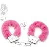 LICSC 1 accessorio per giochi di ruolo in peluche regolabile in pelle rosa con chiave