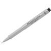 Faber-Castell - Set di 3 penne in feltro Ecco Pigment, 0,05 mm, colore: Nero