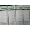 Multiart 60 Blocchi Comande a 2 copie autoricalcanti 25x2 17x10 a 3 tagliandi