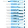 STABILO Set di 10 evidenziatori Swing Cool Punta smussata, 1-4 mm, colore: Blu cielo