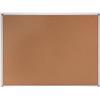 Bi-Office Earth-It Lavagna in sughero professionale, cornice in alluminio, 150 x 120 cm