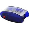 KUM AZ105.31.19-B - Affilatoio a cono lungo Automatic AS2 M, in contenitore, 2 affilatoi in piombo, 2 lame di ricambio, blu, 1 pezzo