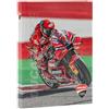 PRESTIGE & DELUXE Agenda compatibile con scuola diario Ducati Corse 2025-2026 f.to standard 15x20 cm + omaggio portachiave fischietto e penna colorata