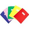Seven Quaderni A4 Maxi, 100g/m², Set di 5 Quaderni Colorati con Copertina PPL (Medie - 1R)