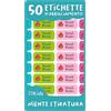 ETIKIDS 50 etichette adesive personalizzate per vestiti, non è necessario tirare. Adesivi per articoli adatti a microonde, lavastoviglie e congelatore. Etichette personalizzate per scuola e l'asilo. Colore 9