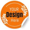 GUIRONG Etichette Adesive Personalizzate,Adesivo Personalizzato,Stickers Personalizzati,Crea Adesivi Personalizzati,Etichetta Personalizzata-Rotondo