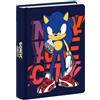 VARZI Diario Scuola Sonic: Corri verso il Successo con un Compagno Super Velocissimo e Pieno di Avventure! Con Penna Omaggio