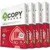 alphaink COPY PAPER Carta A5 per Stampante 80gr - 4 risme da 500 fogli (tot. 2.000) 148,5 x 210 mm - ideale per Fotocopie, Stampanti e Ricette Mediche - bianca