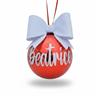 FINGERTIPS Creative ideas Palla Personalizzata di Natale (8cm)