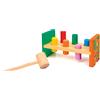 Trudi SEVI Banchetto Batti Batti | Trudi by Giochi in Legno educativi Prima Infanzia. Costruzioni e Giocattoli. Regalo di Natale e Compleanno per Bambini | 22x9,5x10,8cm Wood | Modello 88051