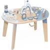 Mainely Personalizzato Tavolo attività in Legno Blu - stimola la motricità fine & Il Gioco sensoriale - per Bambini dai 24 Mesi - Personalizzato con Il Nome - Label Label