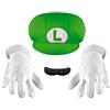 Disguise Accessorio Super Mario Bros. Luigi, Disguise, Utile e con design dettagliato, Taglia unica bambini