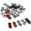 Paowsietiviity 20 Pezzi Modello Parcheggio Paesaggio Strada Layout Sandtable Accessori 1:200