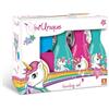 Mondo Toys - Set da Bowling Unicorn per bambini - INCLUDE 1 palla e 6 Birilli tema Unicorn - giocattoli di Sport - gioco per bambini 2 3 4 Anni - 28526