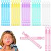 KIRZAX 24 bolle di sapone con design a forma di cuore, bolla per bambini in 6 colori, ricco e colorato bolla di sapone, sacchetto di compleanno per bambini, prompt sorpresa, chicche per ragazzi e