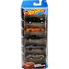 Hot Wheels FAST AND FURIOUS Box 5 Modellini Auto Dodge Charger Toyota Supra Mustang Aston Martin - Scala 1:64 - HND08