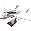 ARCADORA 1:200 Scala An-225 ANTONOV Trasporto con Spaceshuttle BURAN Resina Aircraft Diecast Modello per la Collezione